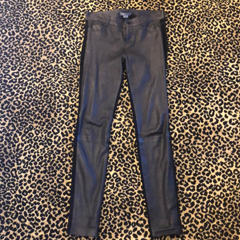 Vince Leather/suede pants